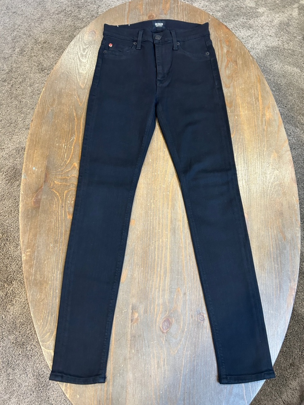 Hudson Jeans Black Slim Stretch Skinny